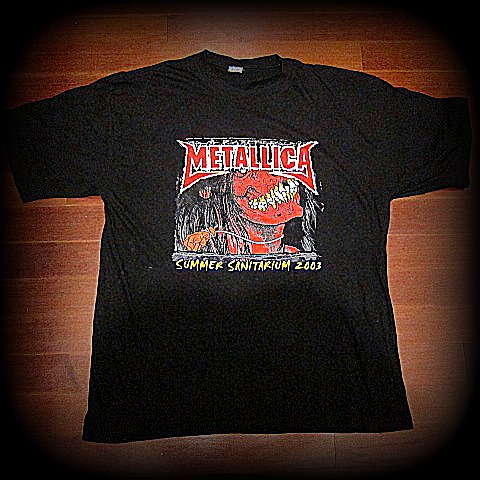 METALLICA- - Summer Sanitarium Tour 2003 - Vintage T-Shirt